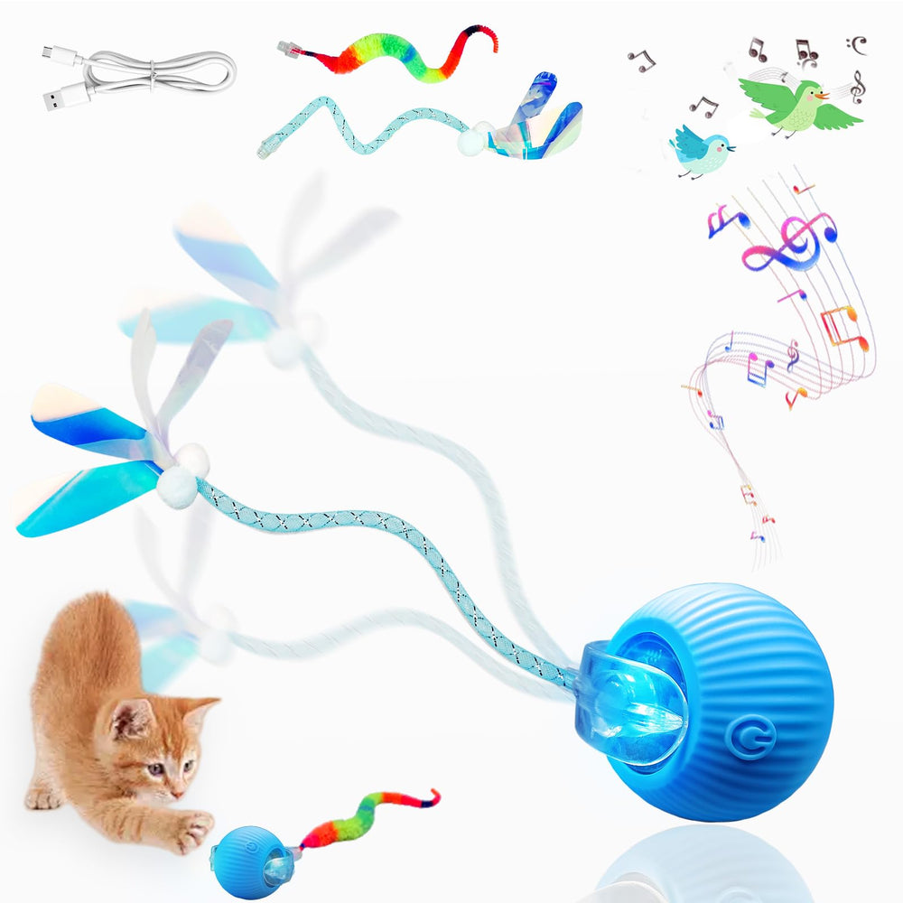 Yaruiguang Speedy Tail 2.0: bola interactiva para juego activo del gato
