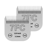 Cuchilla Yaziyir 7FC para perros, corte de 3,2 mm.