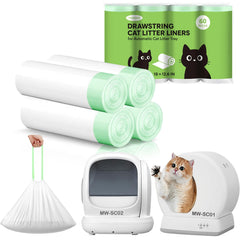 YeahGo: bolsas para arena de gato en arenero automático, ajuste perfecto.