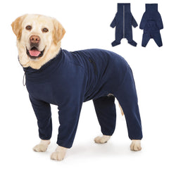 Yeapeeto abrigo para perro con cuerpo completo para paseos invernales.