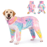 Yeapeeto Capa de Invierno para Perros: vista frontal, mantiene calor ligero en paseos.
