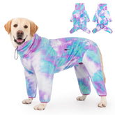 Yeapeeto capa invierno para perro, tejido polar cálido