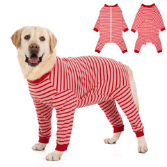Yeapeeto Recovery Suit cubre todo el cuerpo del perro para mayor comodidad.