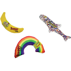 Yeowww! Rainbow, juguete de catnip, ideal para juego interactivo y exploración felina.