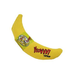 YEOWWW banana de hierba gatera en primer plano para persecución