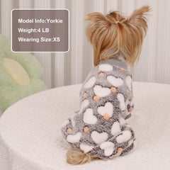 Yikeyo pijama para perro pequeño, bordes cosidos con ribete suave.