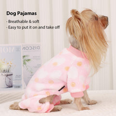 Pijama Yikeyo rosa con cintura elástica.