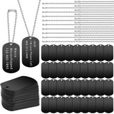 Etiquetas de aluminio Yinkin para grabar, ideales para personalizar