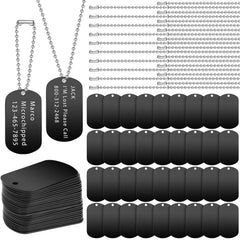 Etiquetas de aluminio Yinkin para grabar, ideales para personalizar