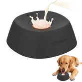 Yipetor cuenco lento para perro con bola, fomenta beber de forma calmada y reduce salpicaduras.