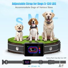 Yipilu dog bark collar with 9 sensitivity levels for precise feedback.