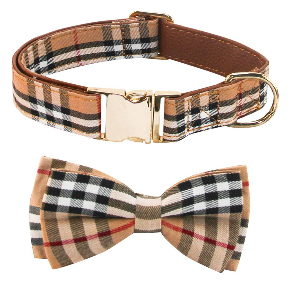 Collar Yizepet con lazo clásico para mascotas: cómodo y duradero.