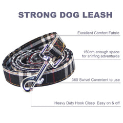 Yizepet collar-tejido-algodon-suave: material suave cuida la piel de tu mascota
