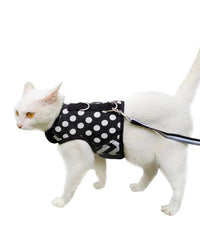 Arnés para gato Yizhi Miaow resistente a escapar, ideal para paseos seguros