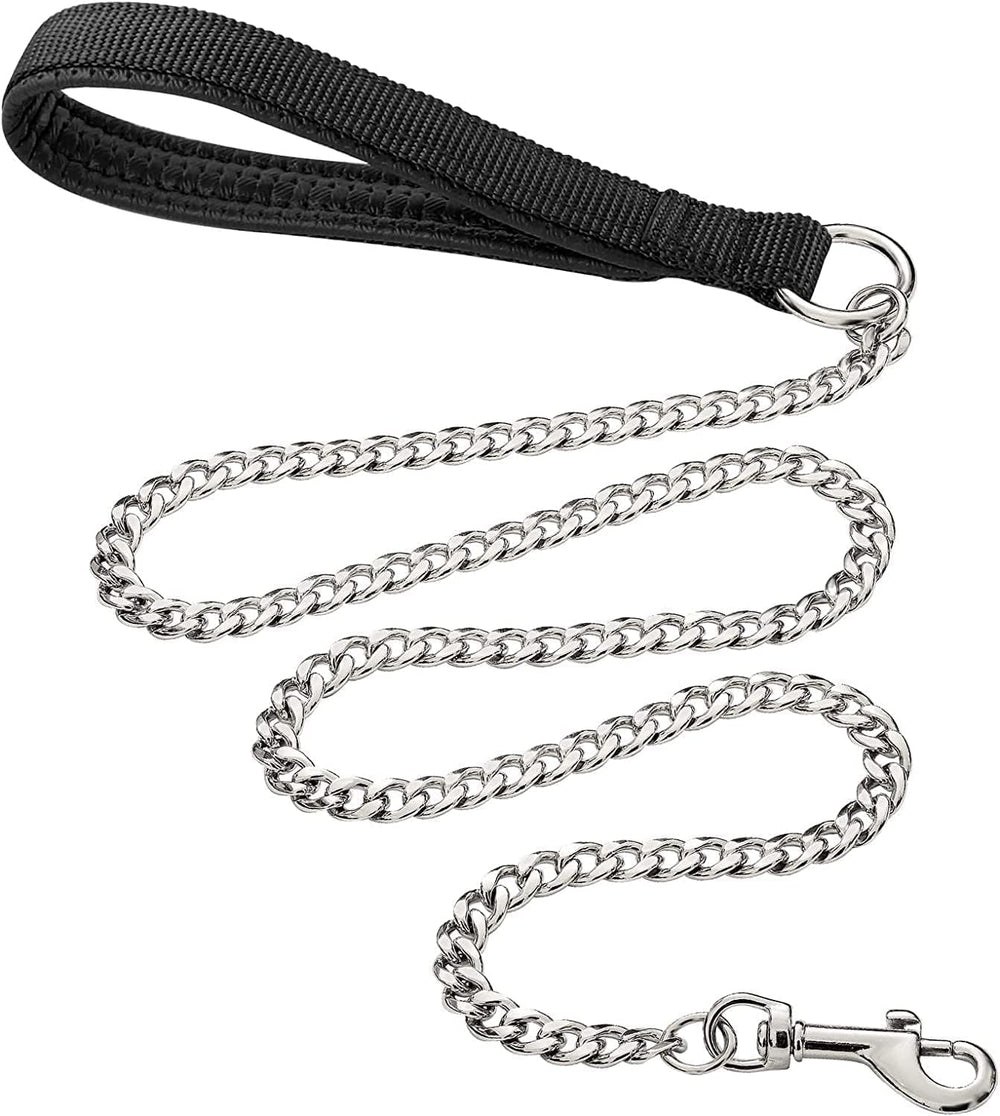 YKISIL: cadena de perro con mango cómodo para paseos diarios.