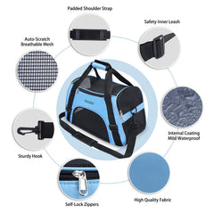 Portador YLONG con malla-reforzada y ventilación-cuatro-lados para mayor durabilidad.
