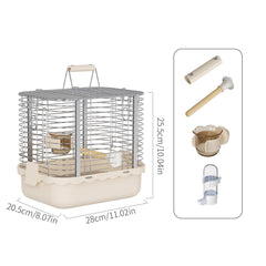 YOOSO WING accesorios para jaula de aves, listos para uso diario y limpieza fácil
