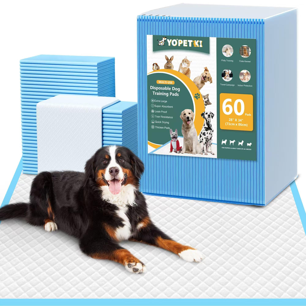Pañal de orina YOPETKI para perro extragrande, 28x34 pulgadas, protección diaria.