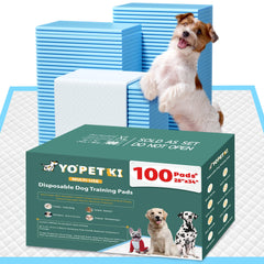 YOPETKI tapete entrenamiento perro grande 28x34, protege suelos y facilita entrenamiento