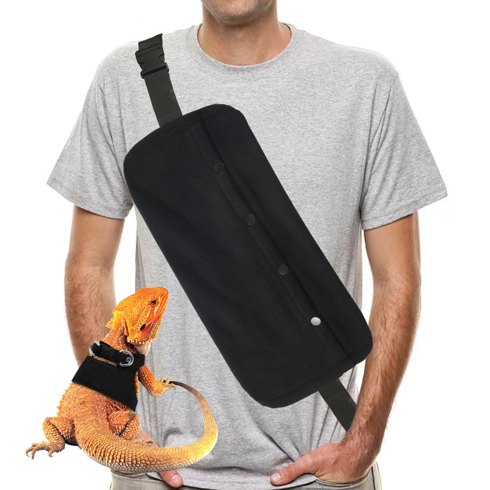 Portador para dragón barbudo de Yosadol, cómodo para paseos al aire libre