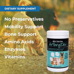 Uso diario para perros con Arthrydex para movilidad