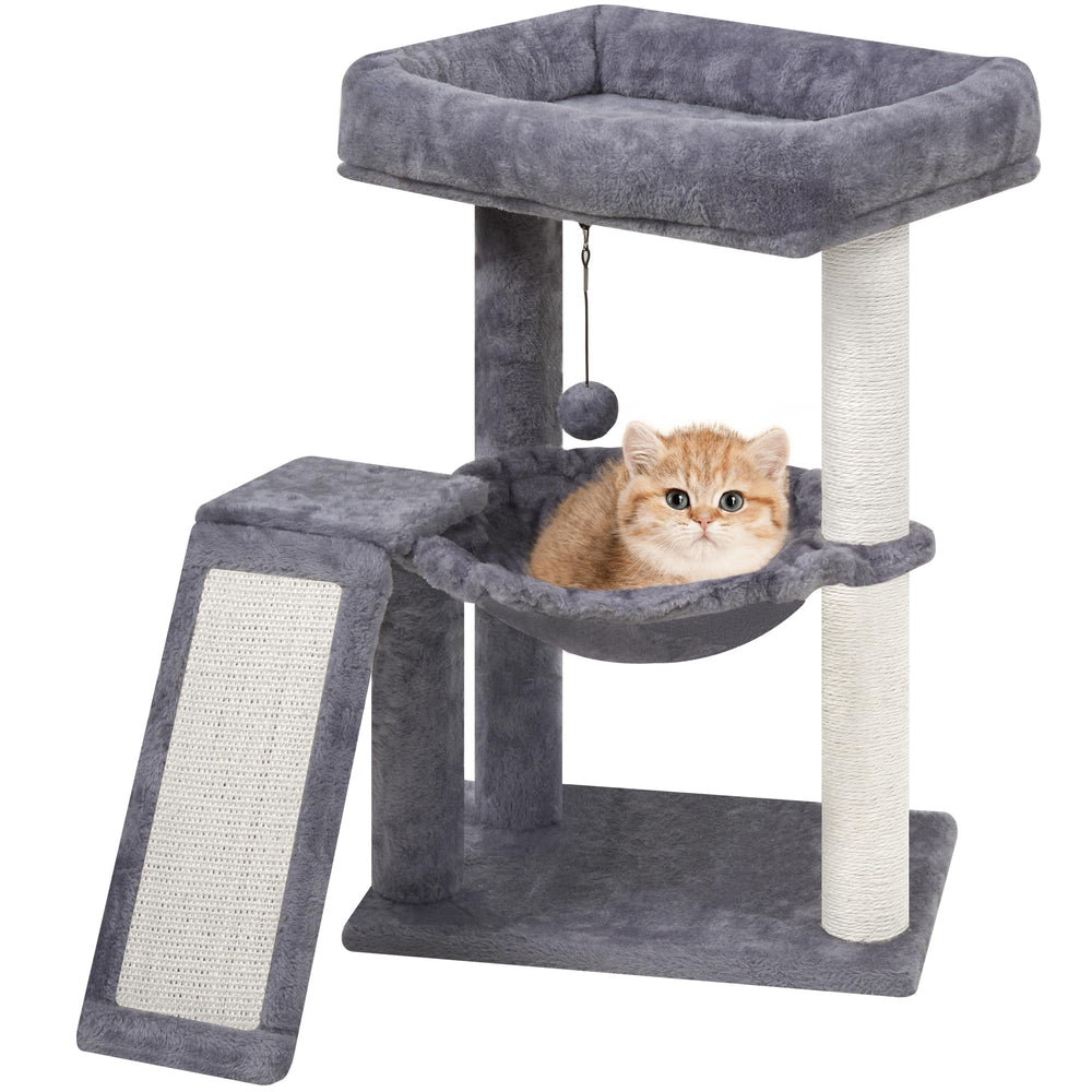 YOUPETSER arbol gatos plataforma superior acolchada para descanso cómodo