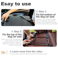 Youvee asiento elevador para perro, funda lavable para limpieza rápida