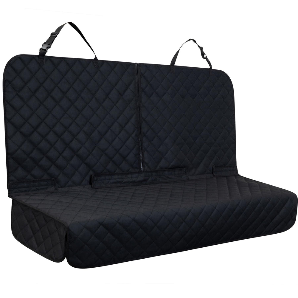 Funda YOVEEKLE para asiento trasero, impermeable y resistente a pelos de perros.