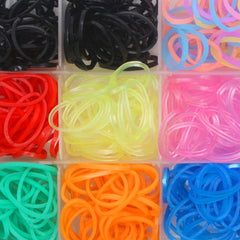 YOY banditas elasticas para perros, resistentes y elásticas para coletas y trenzas