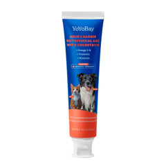 YoYoBay gel colostro bovino, bote-vertido, facilita la alimentación suave para mascotas.
