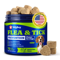 YoYoBay prevencion garrapatas para perro con envase compacto
