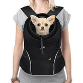 YUDODO transportín frontal ventilado para perro, ideal en paseos cálidos