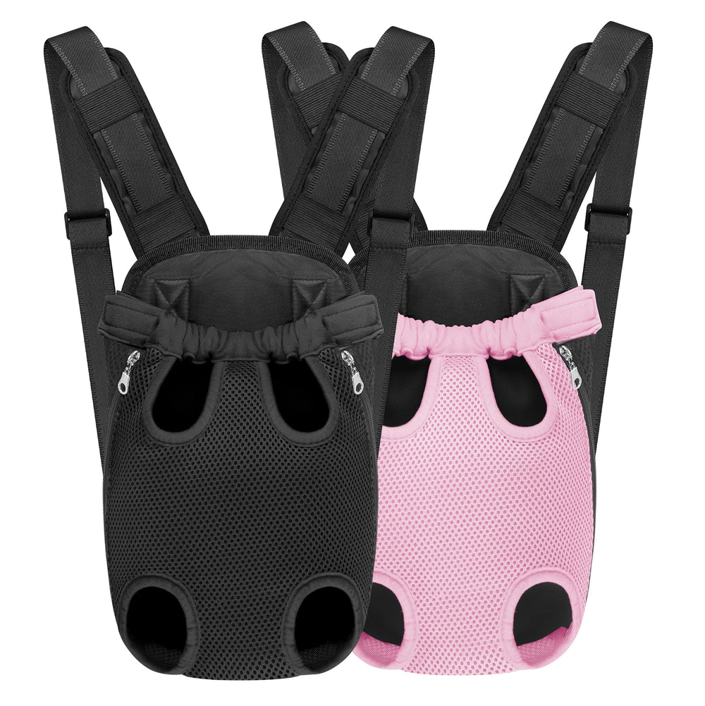 YUDODO Mochila frontal transportín para mascotas, cómodo para paseos y salidas.