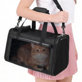 yudodo transportin-gato-grande-exterior: transporte cómodo para viajes con tu gato.