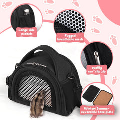 YUDODO ventilacion-microperforada mantiene el aire fresco para la mascota.