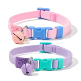 Collar elástico YUDOTE para gatos, 2 piezas, ajuste cómodo para uso diario.