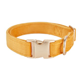Collar YUDOTE para perro: corduroy-tacto-suave, ideal para paseos diarios.