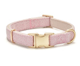 Collar YUDOTE rosa para perro mediano, suave y cómodo para paseos diarios