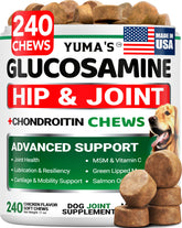 YUMA'S Glucosamina para perros en lata, ideal para uso diario.