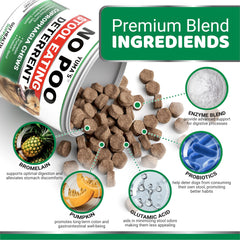 YUMA'S No Poo Chews apoyo digestivo y salud intestinal del perro
