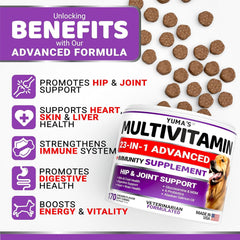 YUMA'S con glucosamina para articulaciones flexibles y movilidad diaria.