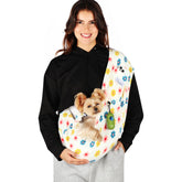 Yunpawpet sling para perro con material suave y cómodo para paseos