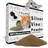YWAOOH Polvo de Silvervine 75 g en empaque, ideal para estimular juego.