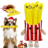 YZHDUXIU peluches-papas-francesas: conjunto interactivo que estimula la curiosidad del perro.