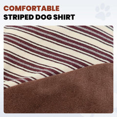 Camiseta para perro YZHZIIR con anillo para correa en la espalda, facilita paseos.