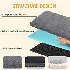 ZAKAPAWS cama para jaula grande lavable a máquina facilita la limpieza.