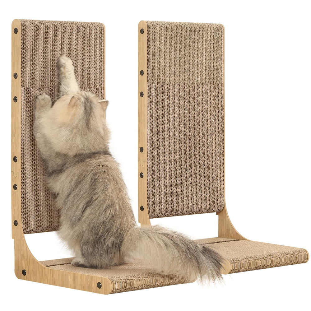 Rasca-gato vertical Zakkart de 25,6 pulgadas para uso interior y protección de muebles.