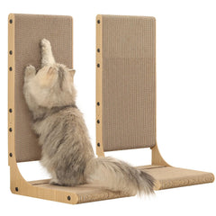 Rasca-gato vertical Zakkart de 25,6 pulgadas para uso interior y protección de muebles.