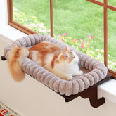 Zakkart SnugCloud perch de ventana, descanso estable junto a la luz solar.