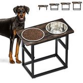 Zarler comedero elevado para perros XL con ajuste de 8.2 pulgadas, comodidad al comer.